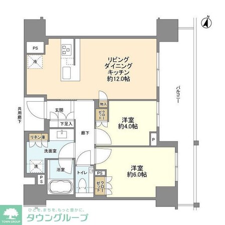 ブランズ本郷の物件間取画像